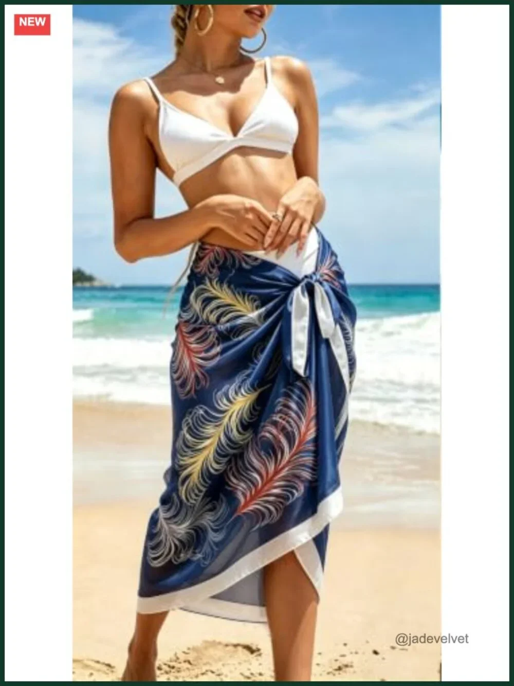 Silk Feel Scarf Long Shawl Wrap for Women Satin Large Beach Cover Up Travel